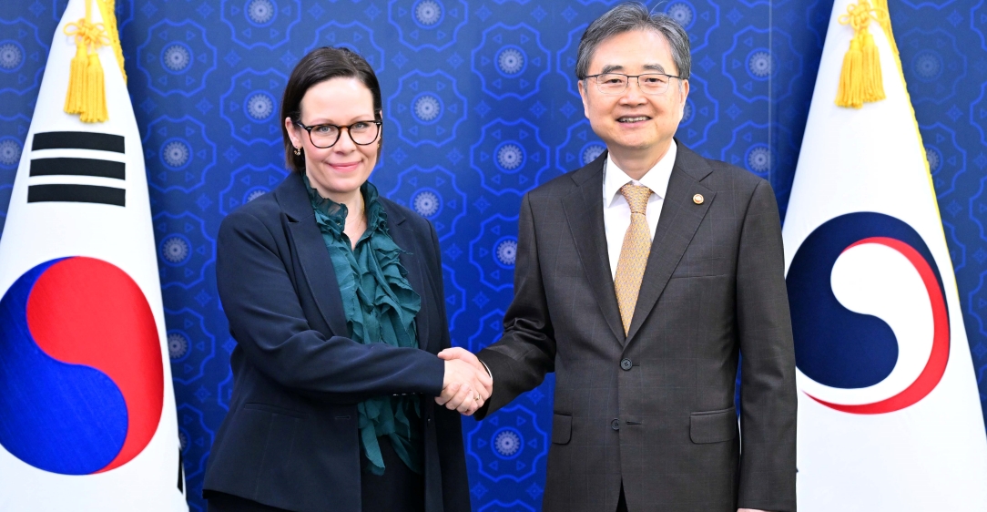 한-스웨덴 외교장관 회담                                                                      